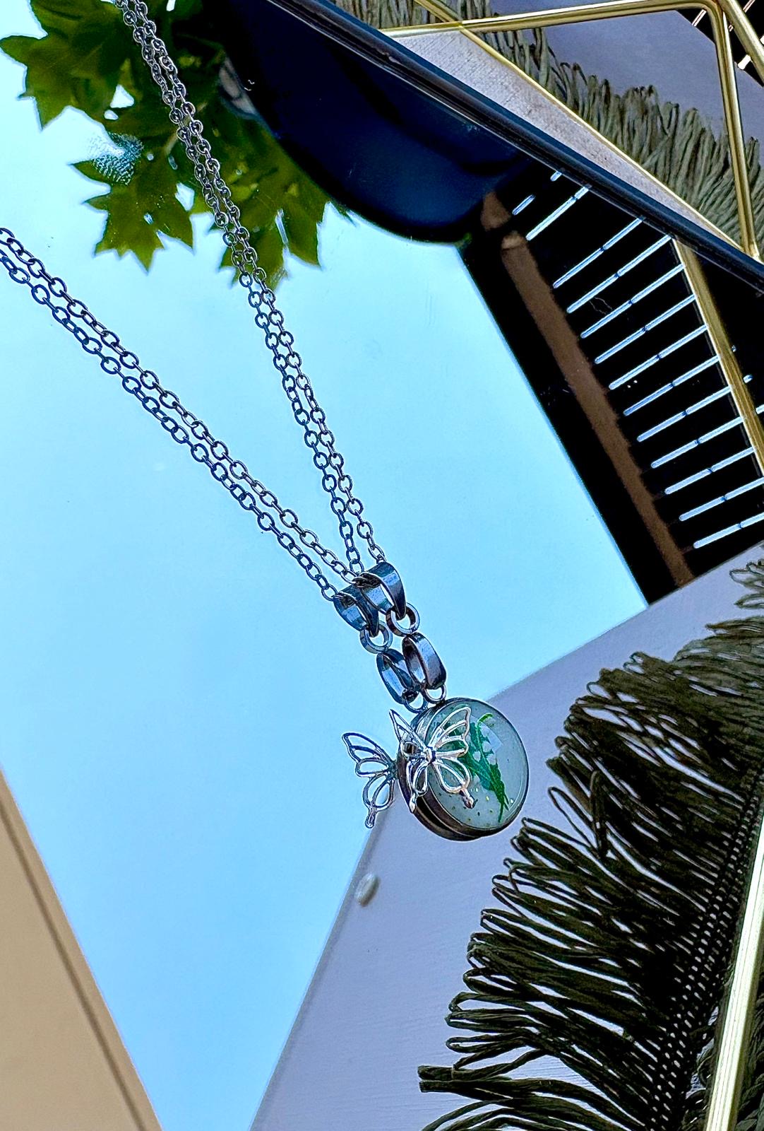 Collier « Clochettes du bonheur » argenté