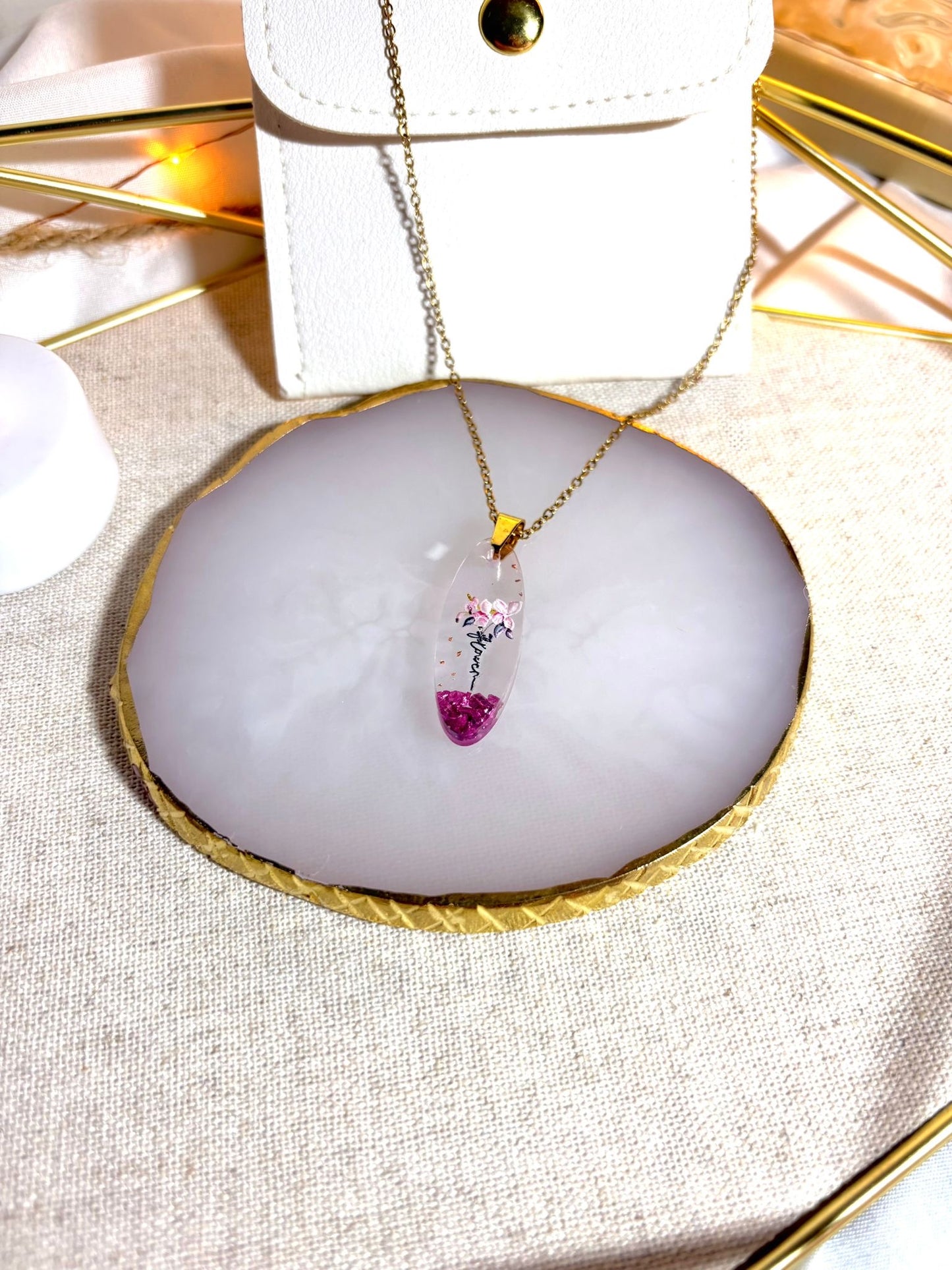 Collier « Élégance du printemps »