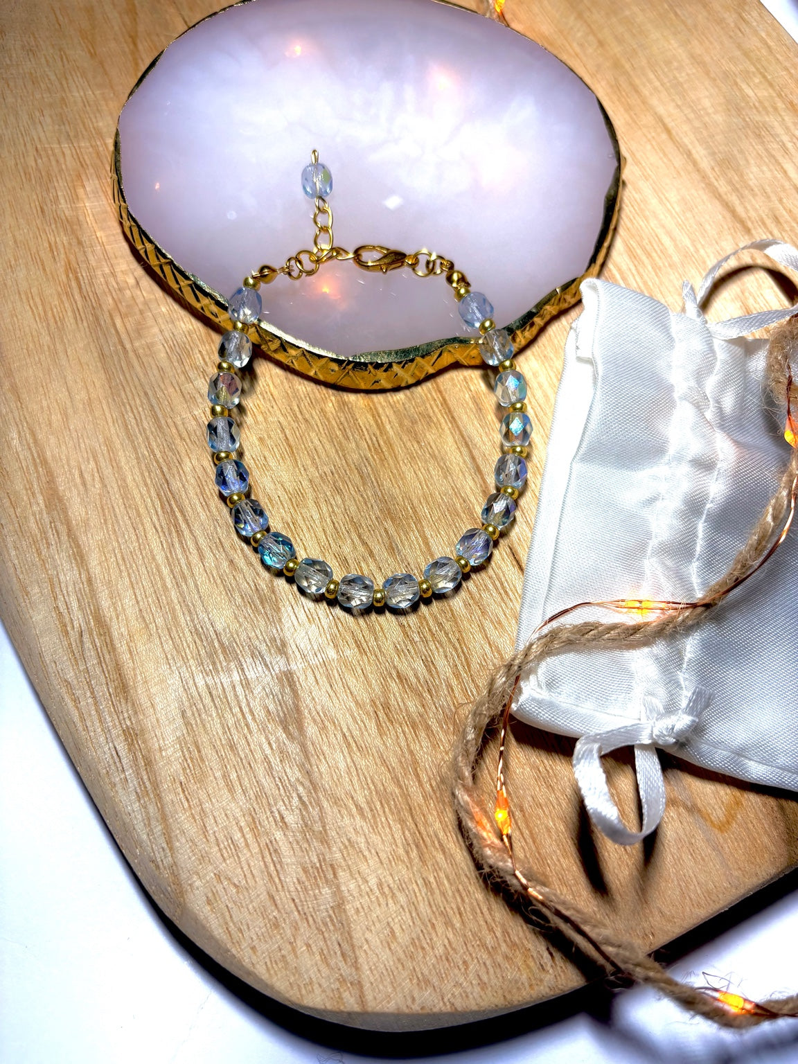 Gold "Burst of Light" Bracelet