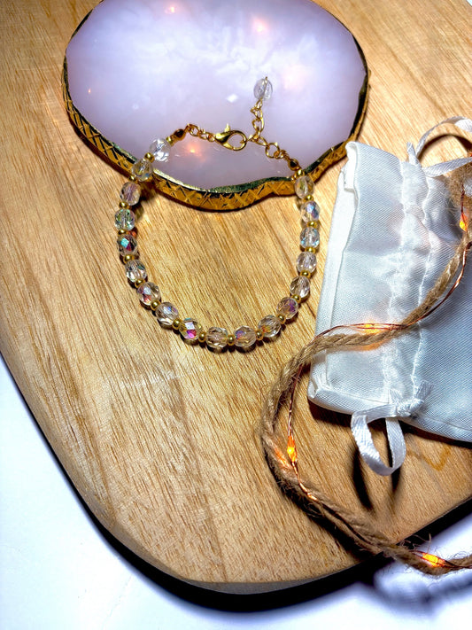 Gold "Burst of Light" Bracelet