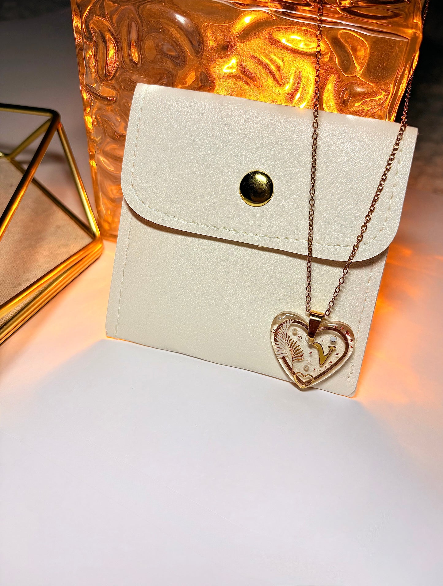 Collier "Cœur Initiale”