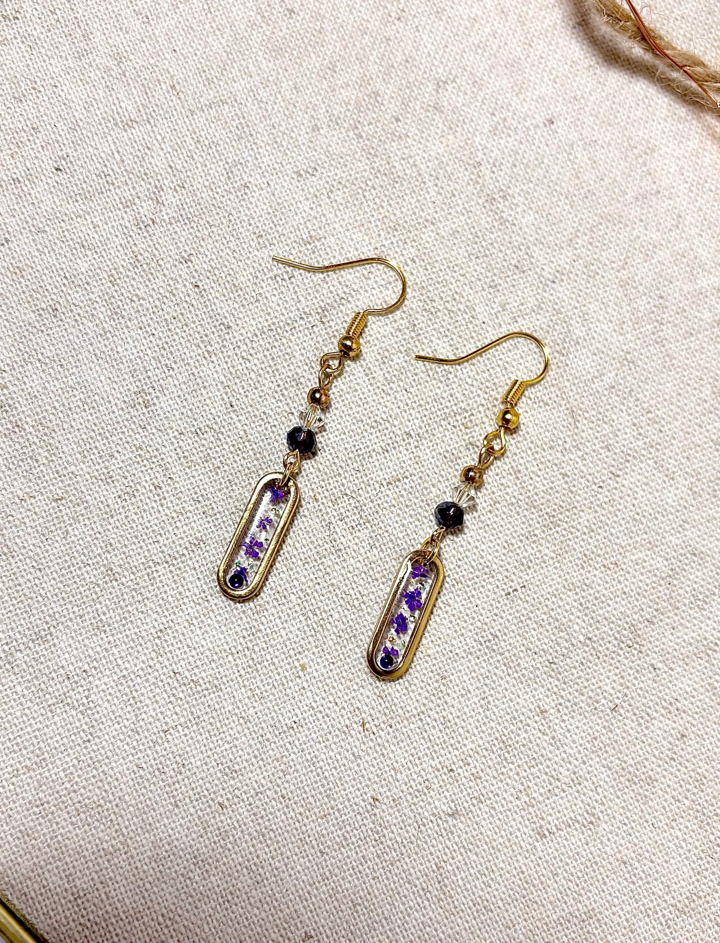 Boucles d’oreilles "Élégance Florale"