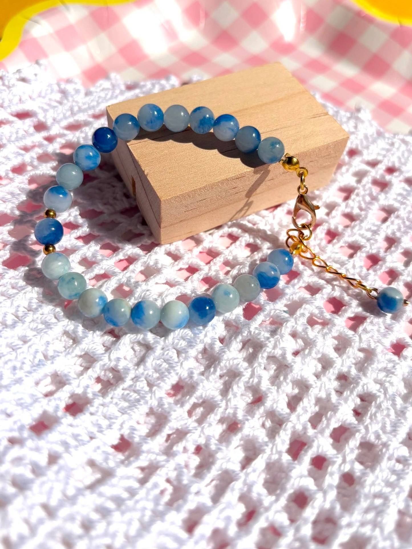 Bracelet « Symphonie d’été » Doré