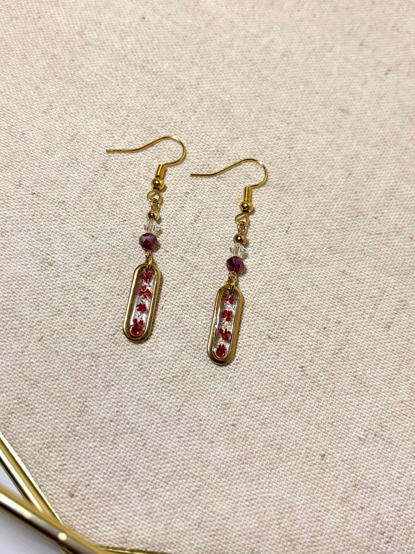 Boucles d’oreilles "Élégance Florale"