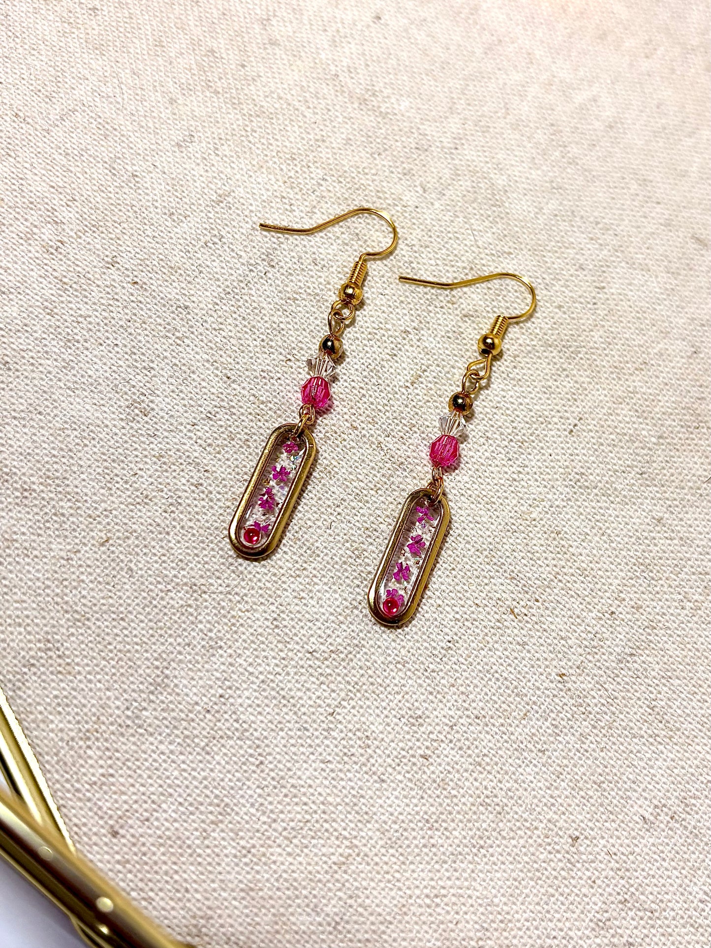 Boucles d’oreilles "Élégance Florale"