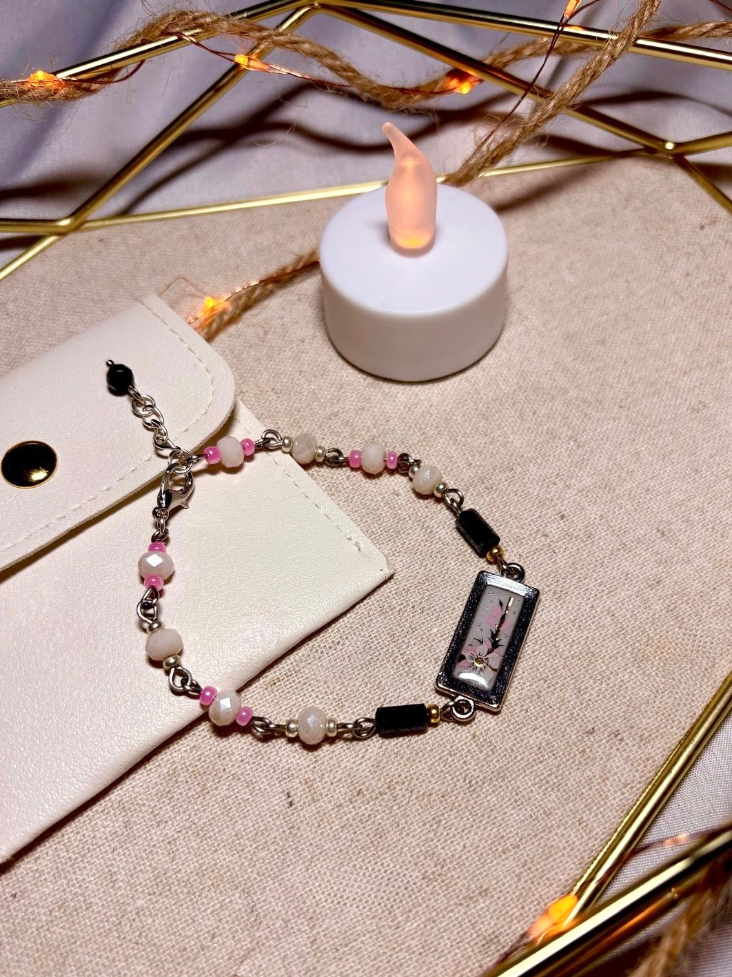 Bracelet « Éclat de Sakura »