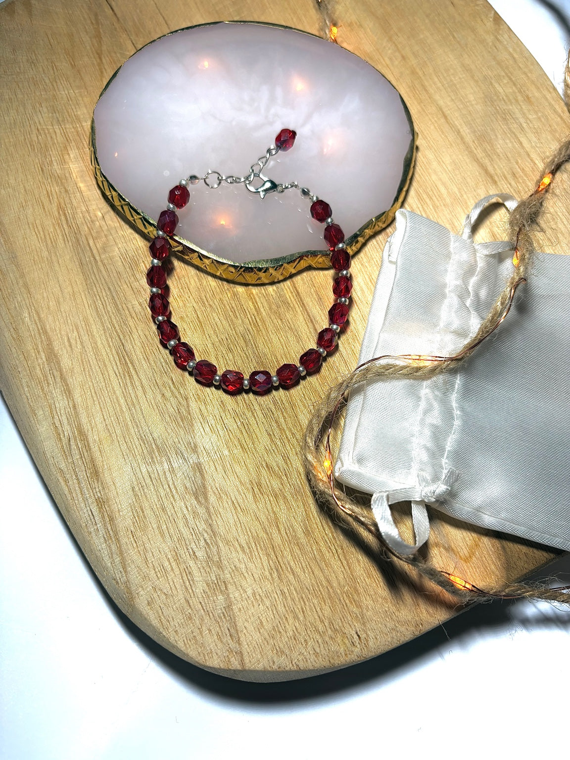 Silver "Burst of Light" Bracelet