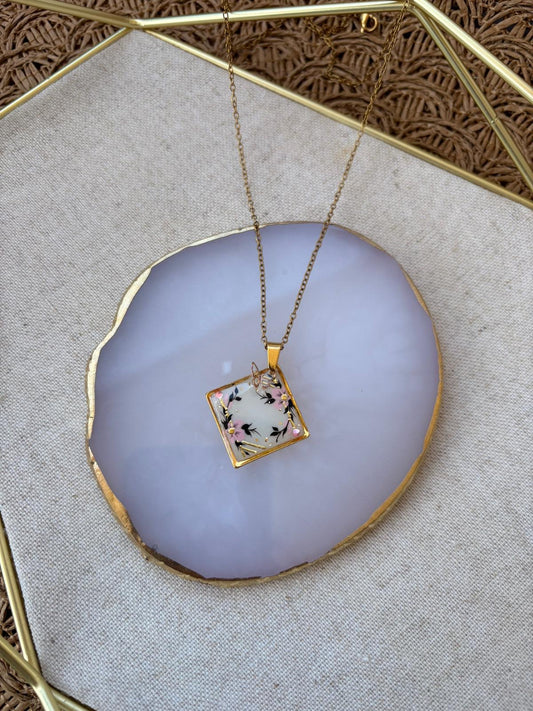 Collier « Lumière de Sakura »