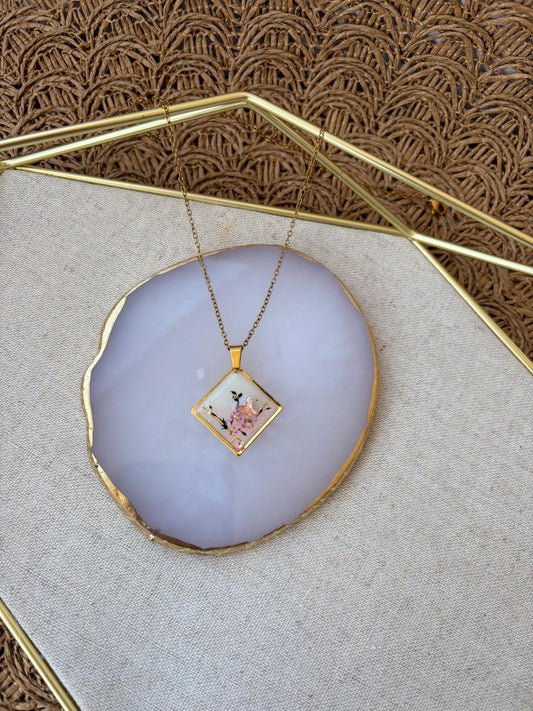 Collier « Lumière de Sakura »