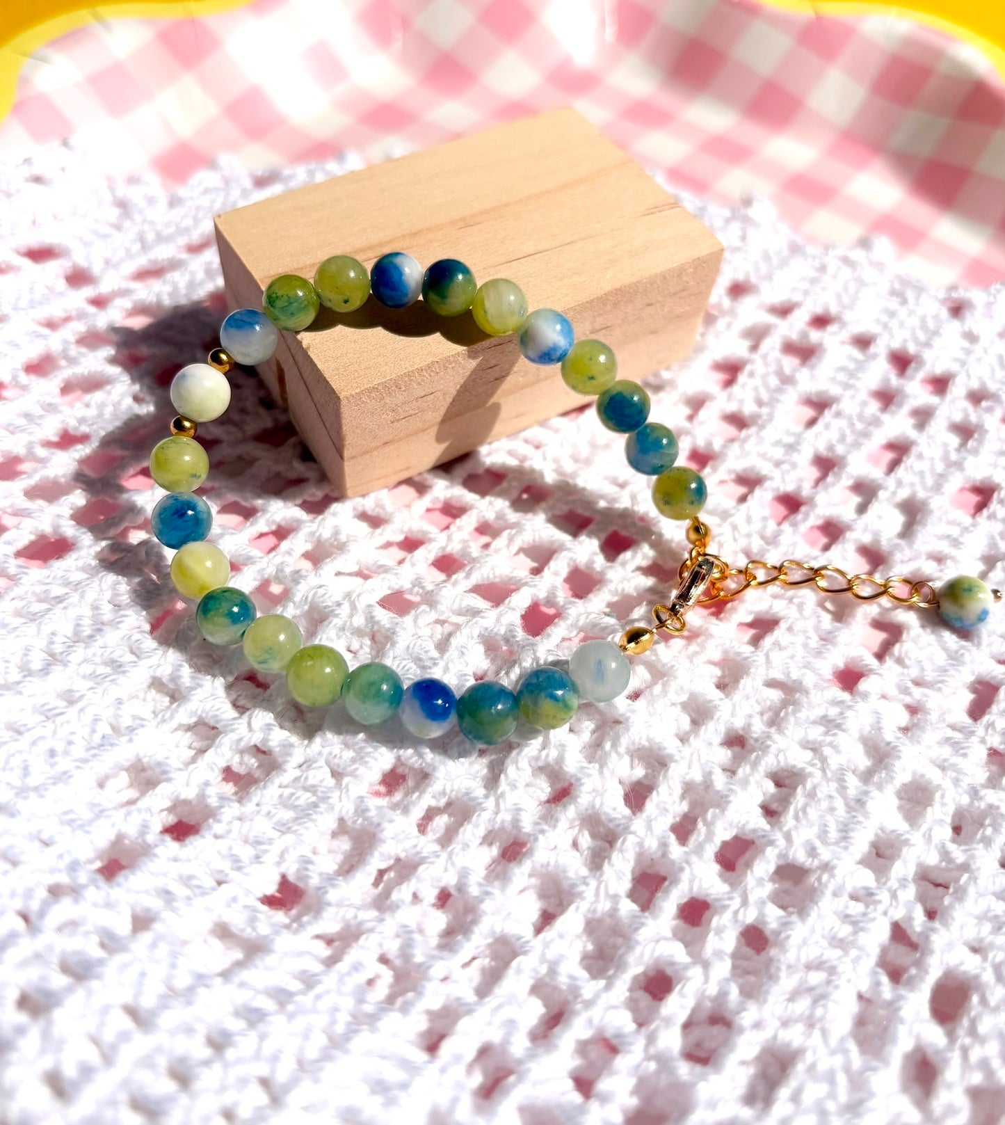 Bracelet « Symphonie d’été » Doré