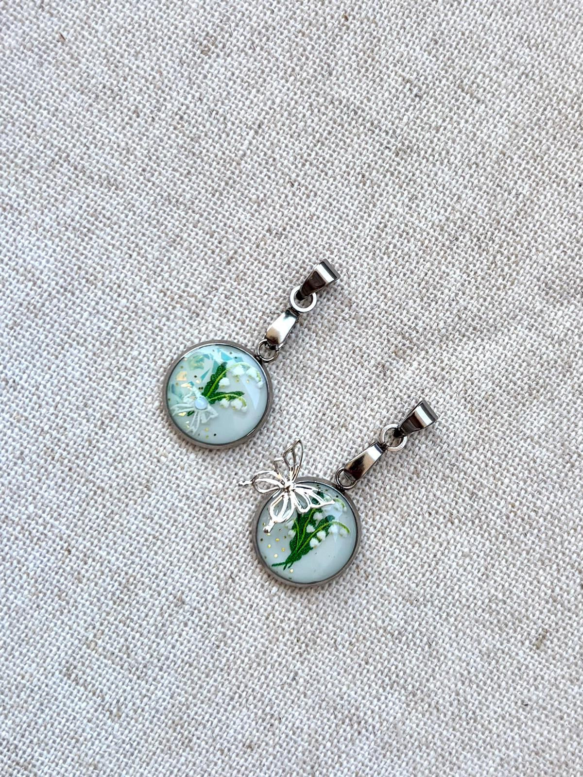 Collier « Clochettes du bonheur » argenté