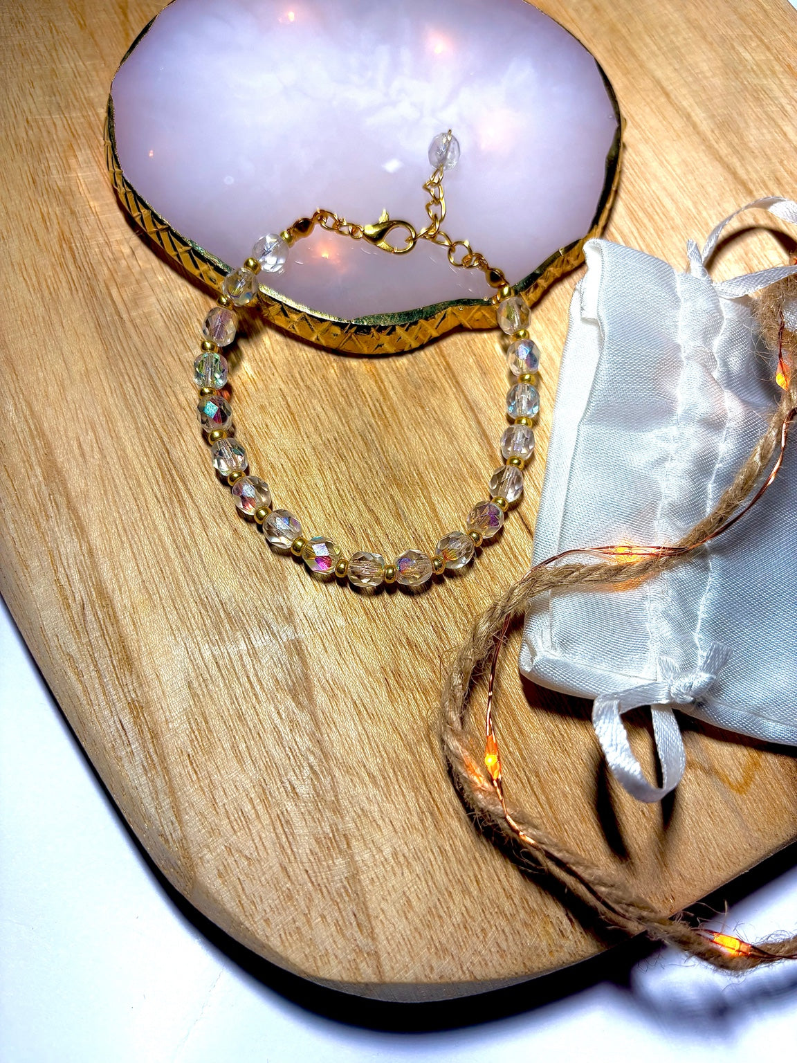 Gold "Burst of Light" Bracelet