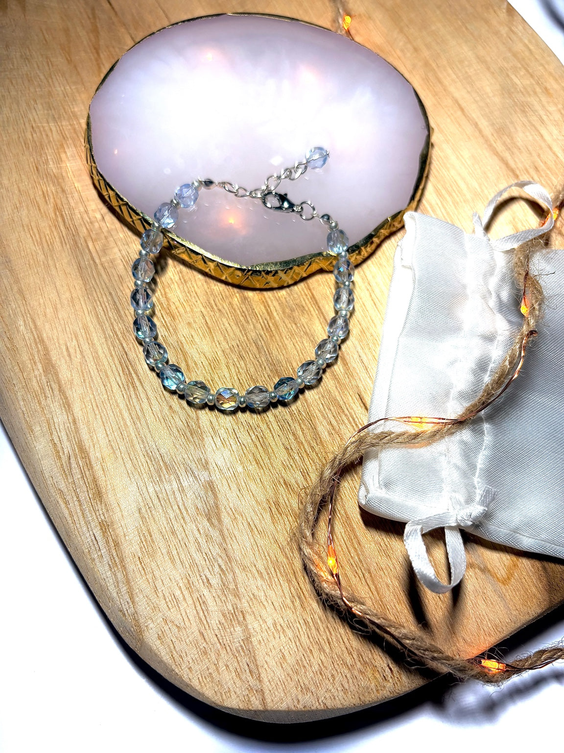 Silver "Burst of Light" Bracelet