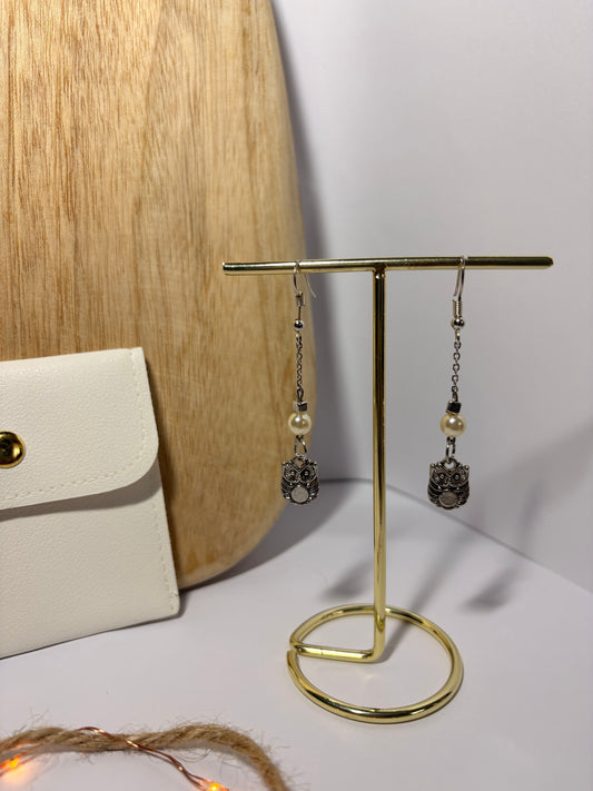 "Eye of the Night" earrings