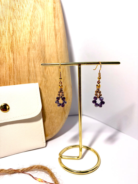 “Crystal Shards” Earrings