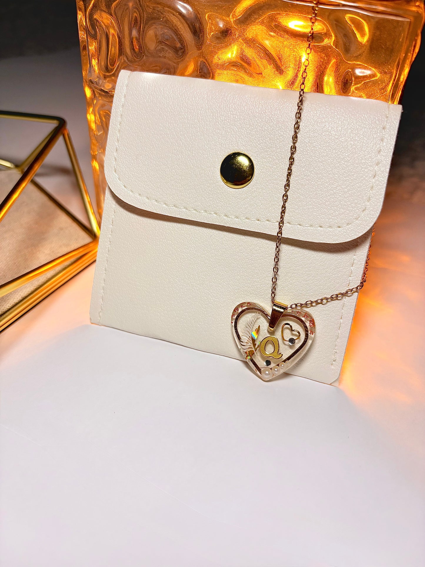 Collier "Cœur Initiale”