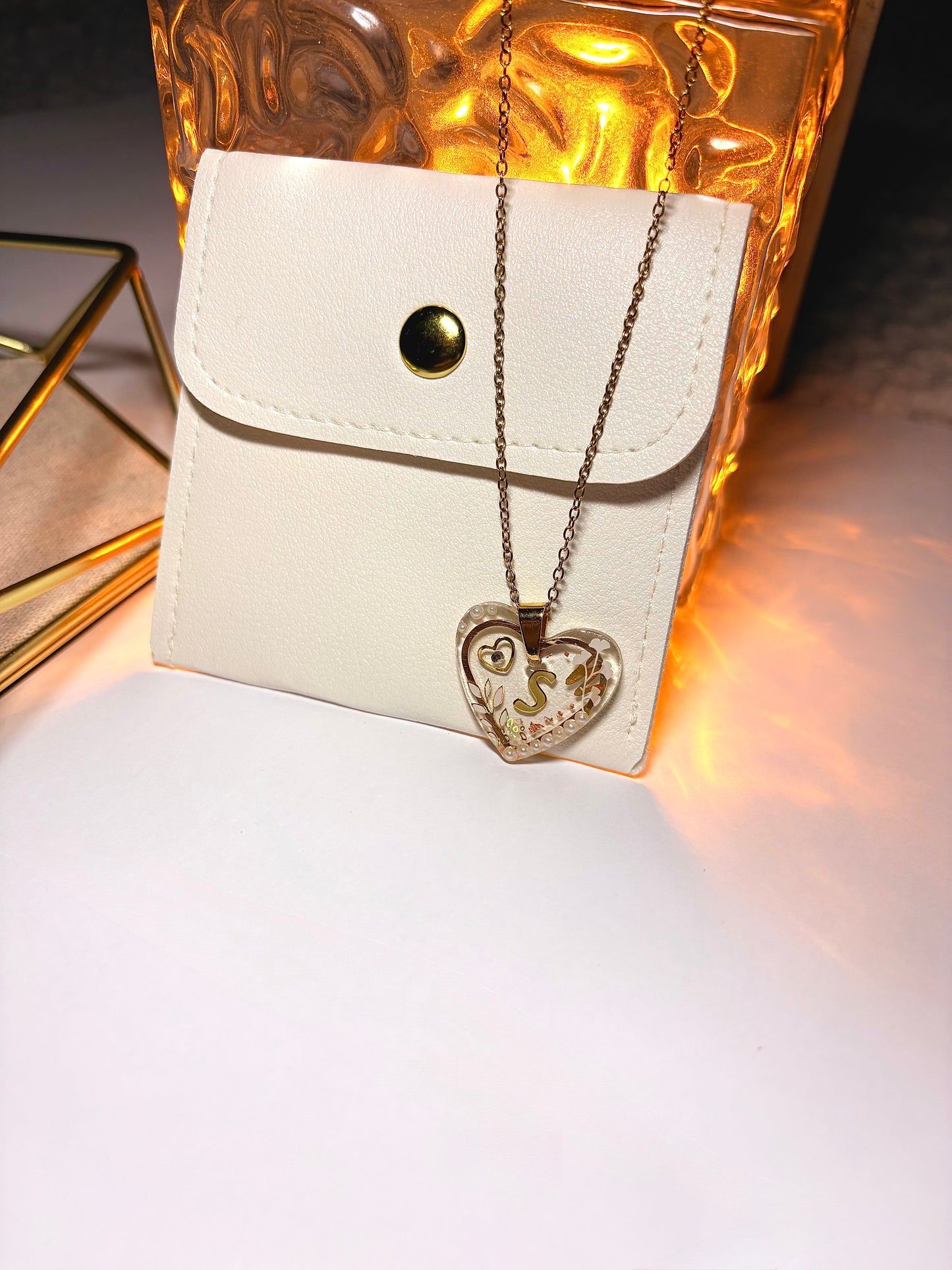 Collier "Cœur Initiale”